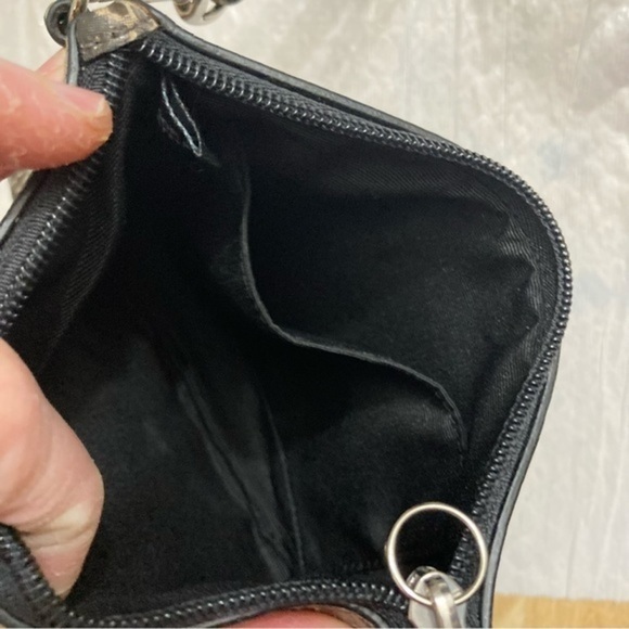 Coach Ashley snakeskin embossed wristlet